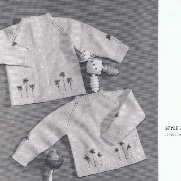 Bernat Shirts & Tops 96 Bernat Baby Clothes Germantown Book 87